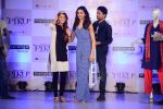 Deepika Padukone, Irrfan Khan unveils Piku Melange ethnic chic look in Filmcity on 28th April 2015